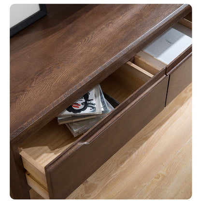 GEORGIA Sweden HILTON Meuble console TV en bois massif