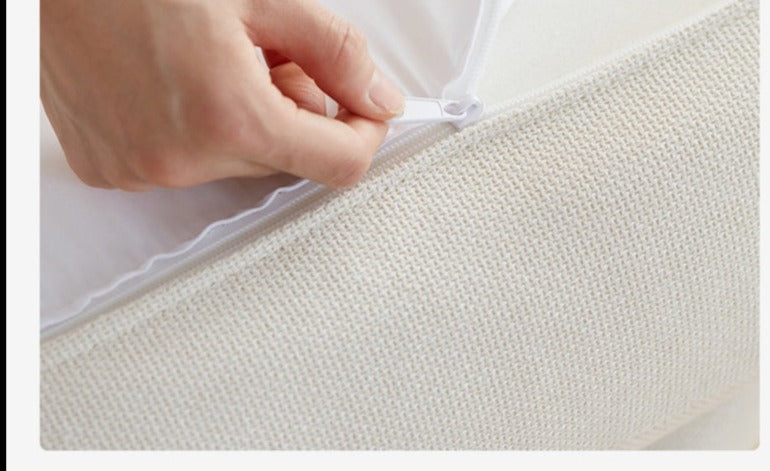 Canapé GRACE en bois massif au design nordique japonais (6 tailles au choix, 8 couleurs de tissu au choix)