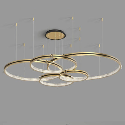 Lustre LED moderne Kristi