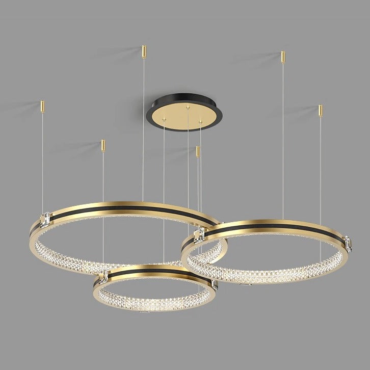 Lustre LED moderne Kristi