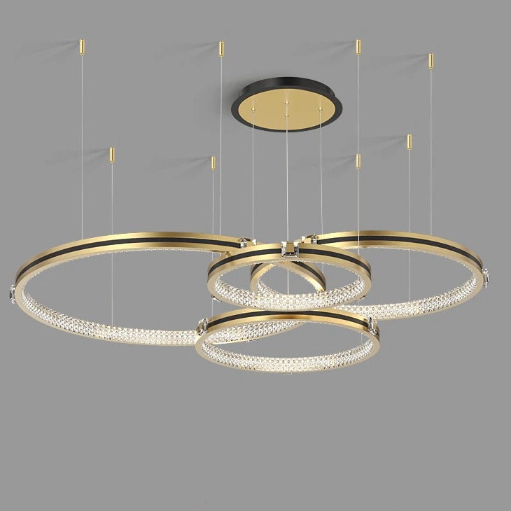 Lustre LED moderne Kristi