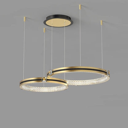 Lustre LED moderne Kristi