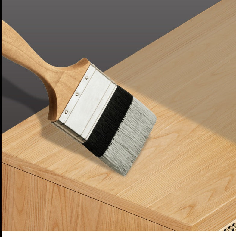 Buffet HAILEY en rotin avec portes coulissantes, style côtier et insulaire, en bois massif (2 couleurs, 2 tailles)