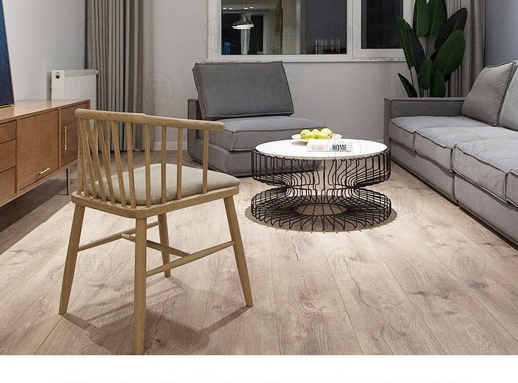 Chaise de salle à manger scandinave HAYDEN en bois massif nordique