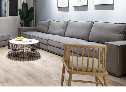 Chaise de salle à manger scandinave HAYDEN en bois massif nordique