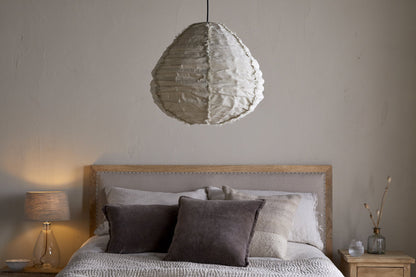 Abat-jour en Lin Hirana - Naturel - Petit