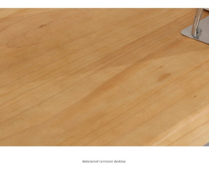 Table à manger IAN Live Edge Slab Design minimaliste moderne nordique