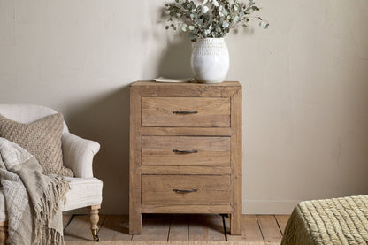 Commode Iya en bois recyclé - Naturel - Petit