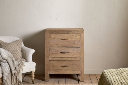 Commode Iya en bois recyclé - Naturel - Petit