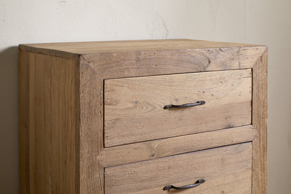 Commode Iya en bois recyclé - Naturel - Petit