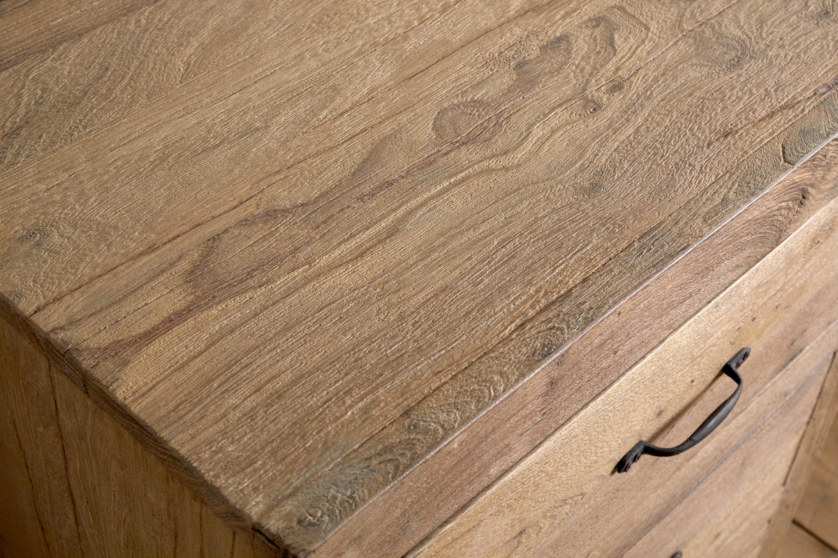 Commode Iya en bois recyclé - Naturel - Petit