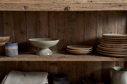 Buffet Ibo en bois recyclé et verre - Naturel