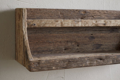 Étagère de rangement en bois recyclé Ibo - Naturel