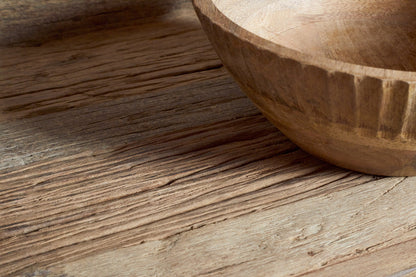 Étagères de garde-manger en bois recyclé Ibo - Naturel