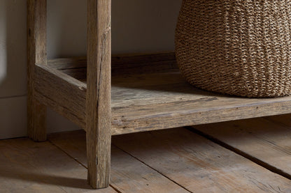 Étagères de garde-manger en bois recyclé Ibo - Naturel