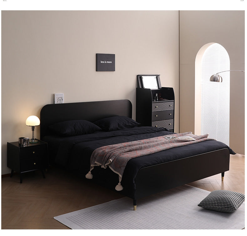 ISABELLE TOKYO Coiffeuse nordique avec miroir et style scandinave japonais (couleur noyer, noir, gris, blanc)