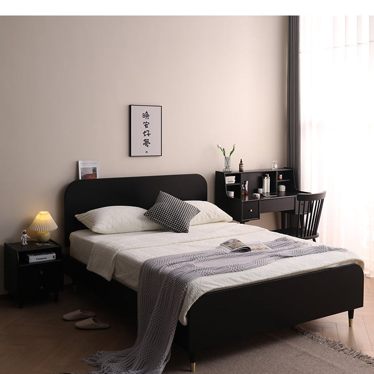 ISABEL TOKYO Commode Coiffeuse Miroir Japonais Scandinave (Couleur Noyer, Noir Blanc, Gris)