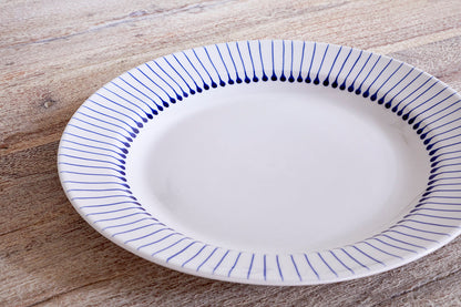 Assiette plate Iba - Indigo
