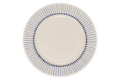 Assiette plate Iba - Indigo