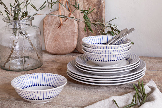Service de table Iba - Indigo - (Lot de 12)