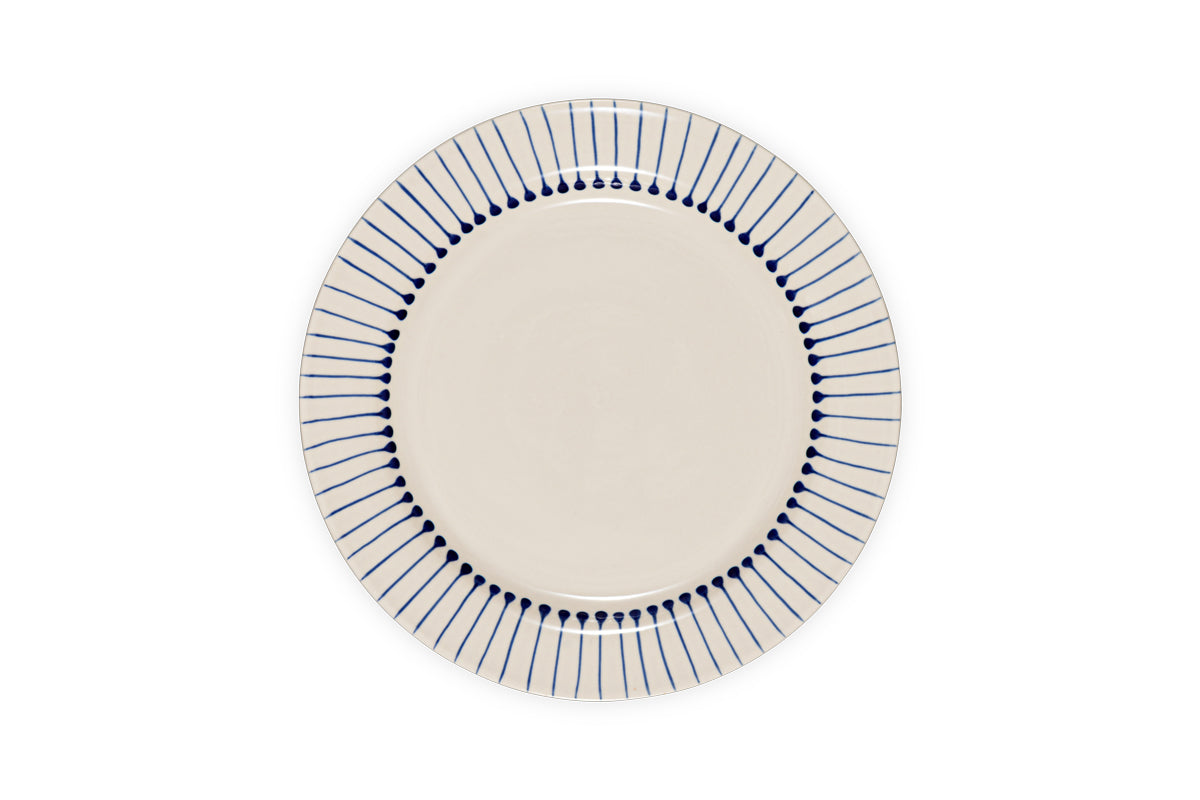 Assiette à dessert Iba - Indigo