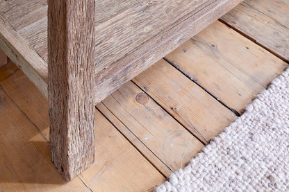 Console 3 tiroirs en bois recyclé Ibo - Naturel