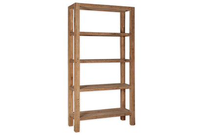 Étagère en bois recyclé Ibo - Naturel - Large