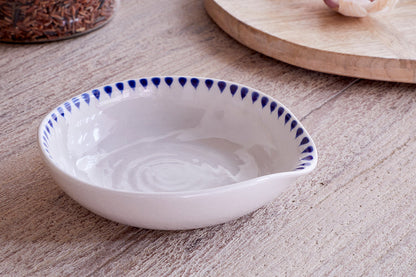 Repose-cuillère goutte indigo - Indigo
