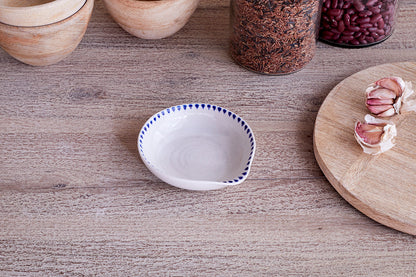 Repose-cuillère goutte indigo - Indigo