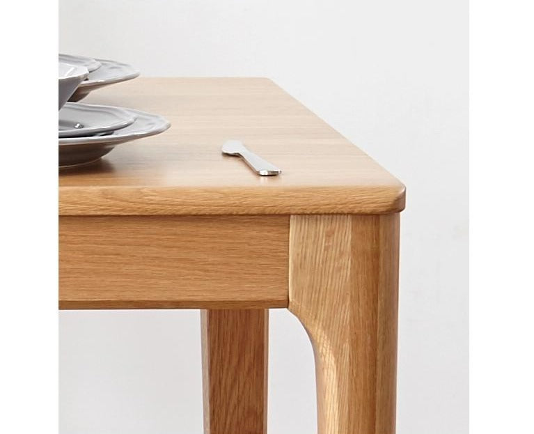 JAKIRA Table à manger et chaise en bois massif japonais nordique scandinave