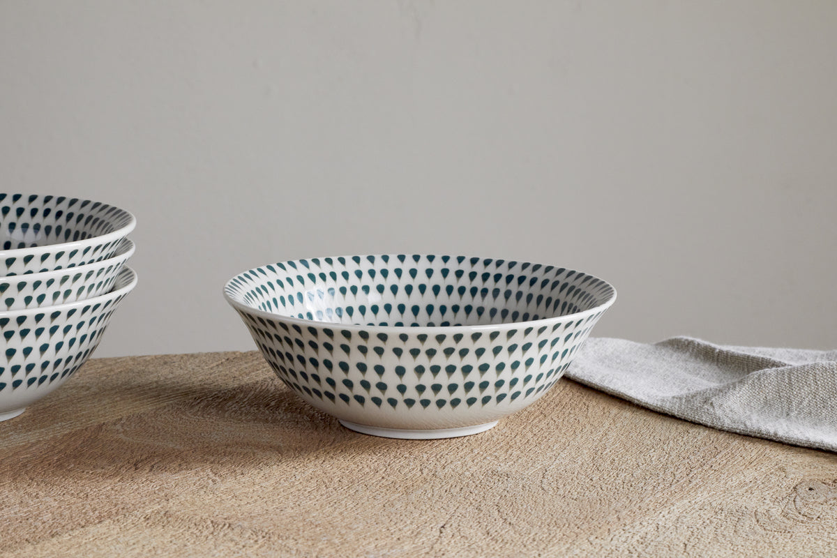 Bol de céréales Juniper Drop - Crème et genièvre