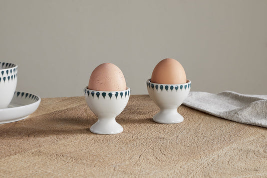 Coquetiers Juniper Drop - Crème et genièvre (lot de 2)