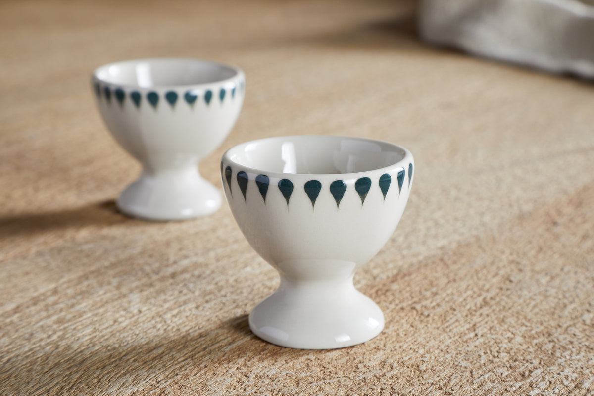 Coquetiers Juniper Drop - Crème et genièvre (lot de 2)