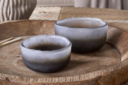 Photophores Janka - Charbon fumé (lot de 2)