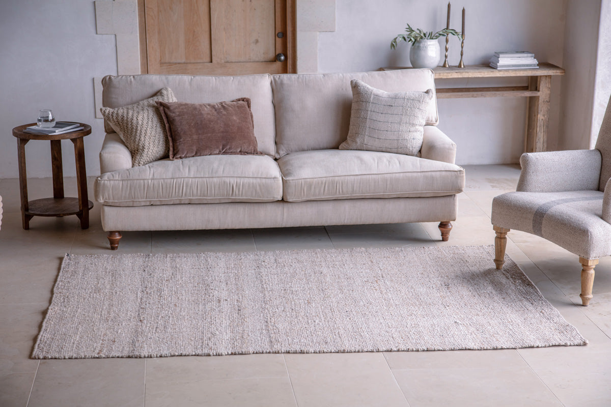 Tapis en laine Jala - Naturel