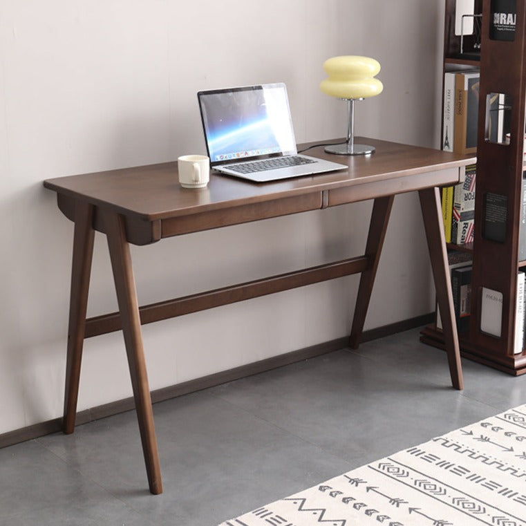 Bureau Juliana Kyoto Japonais Scandinave Bois Massif 