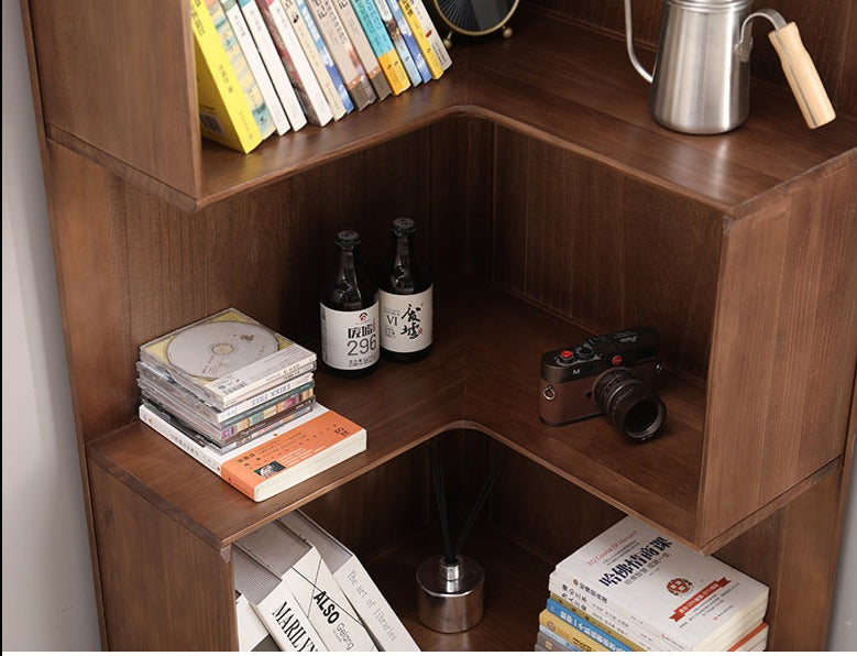 Julie Kyoto Présentoir Japonais Scandinave en Bois Massif 