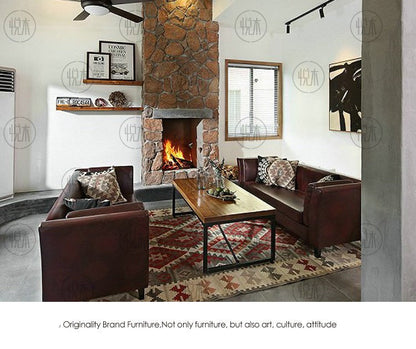 Table basse nordique japonaise Juniper RADISSON en bois massif américain 