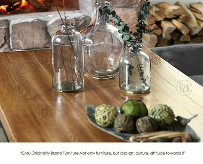 Table basse nordique japonaise Juniper RADISSON en bois massif américain 