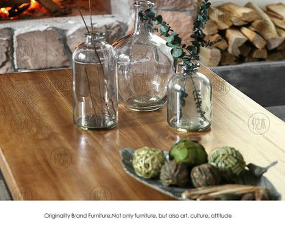 Table basse nordique japonaise Juniper RADISSON en bois massif américain 