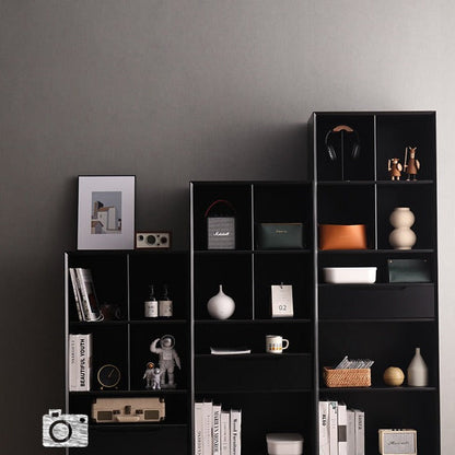 KAILANI TOKYO HILTON Bibliothèque japonaise scandinave en bois massif (4 couleurs, 3 tailles)