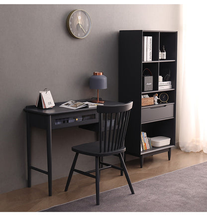 KAILANI TOKYO HILTON Bibliothèque japonaise scandinave en bois massif (4 couleurs, 3 tailles)