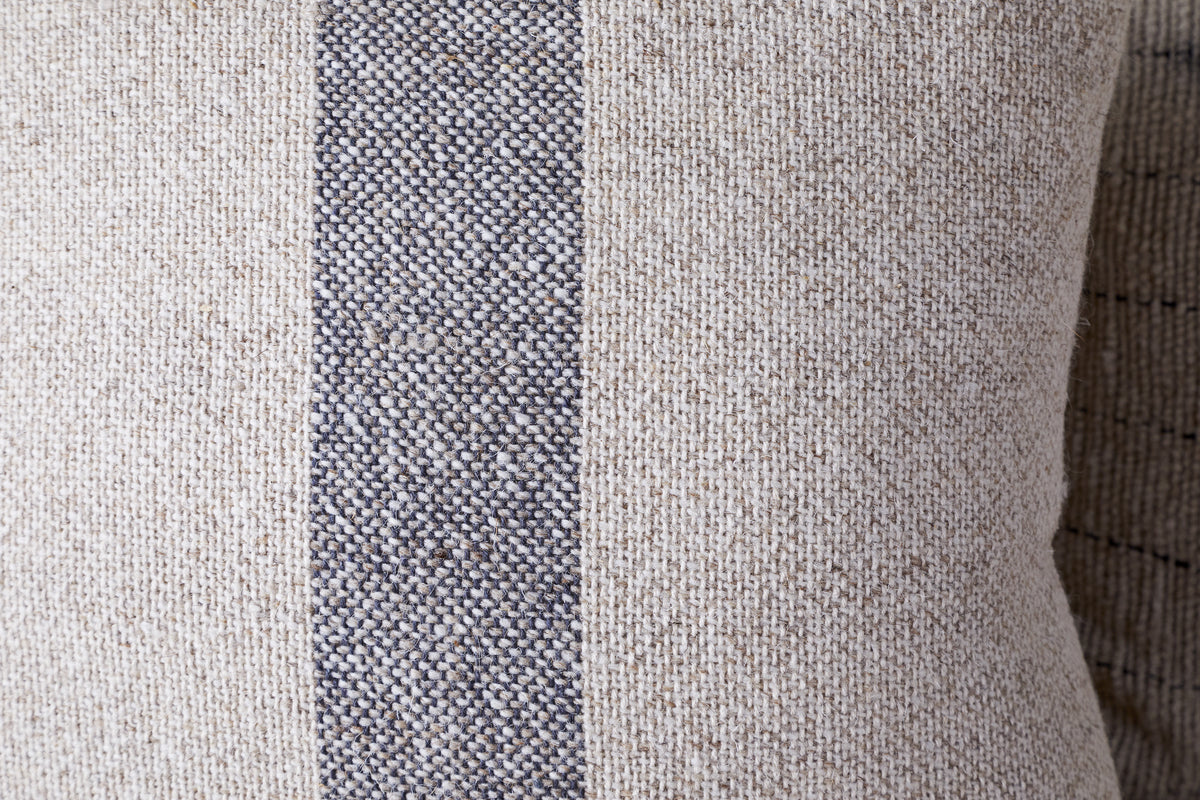 Housse de coussin Kallu en laine et coton - Naturel