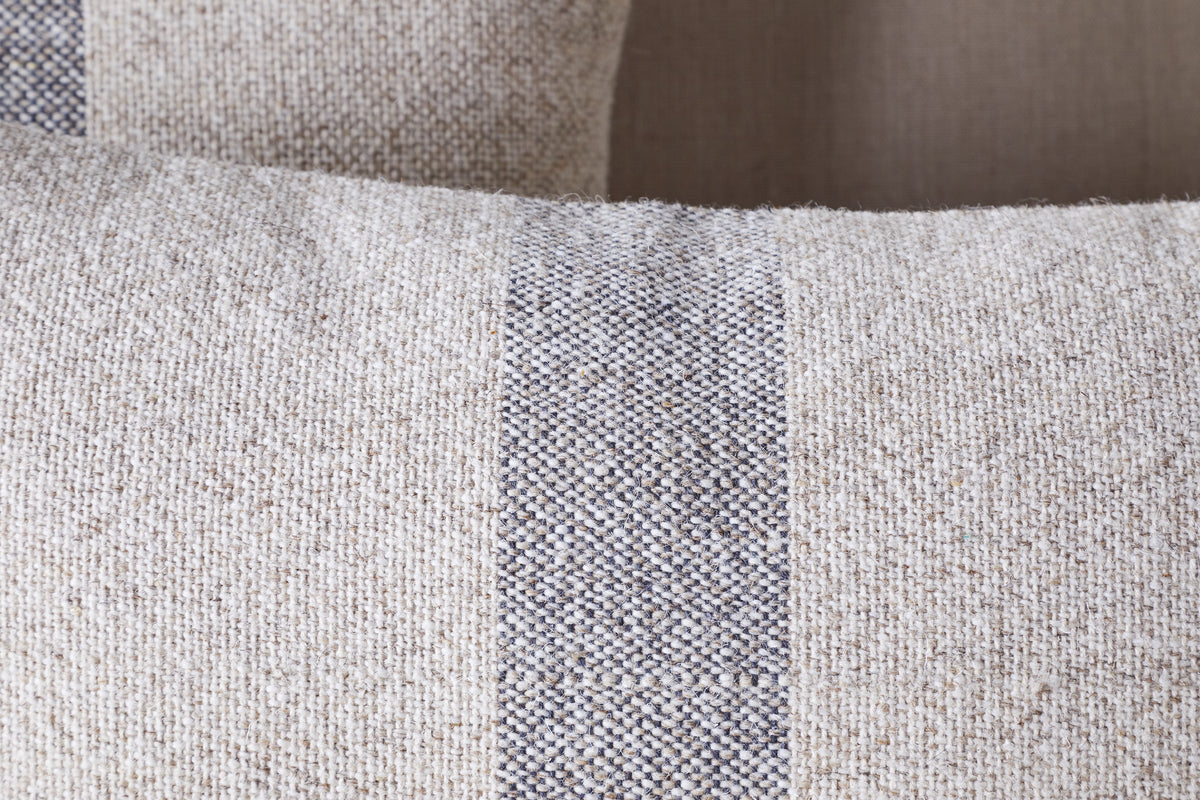 Housse de coussin Kallu en laine et coton - Naturel