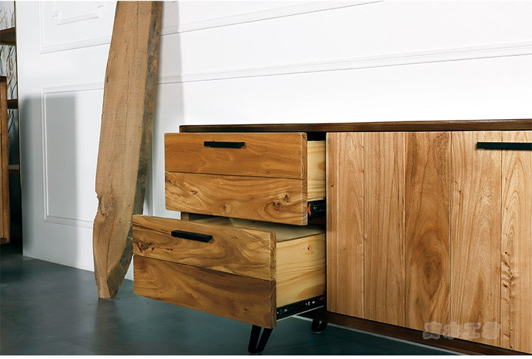 Meuble TV KENDRA en bois massif