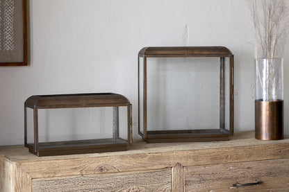 Lanterne large Kiwanda - Laiton antique