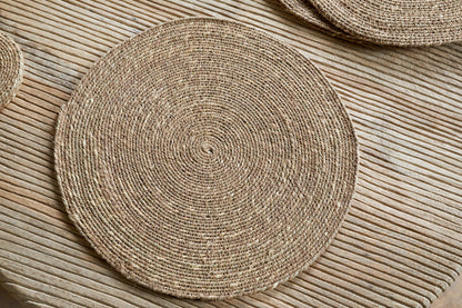 Sets de table tissés Keso - Marron (lot de 4)