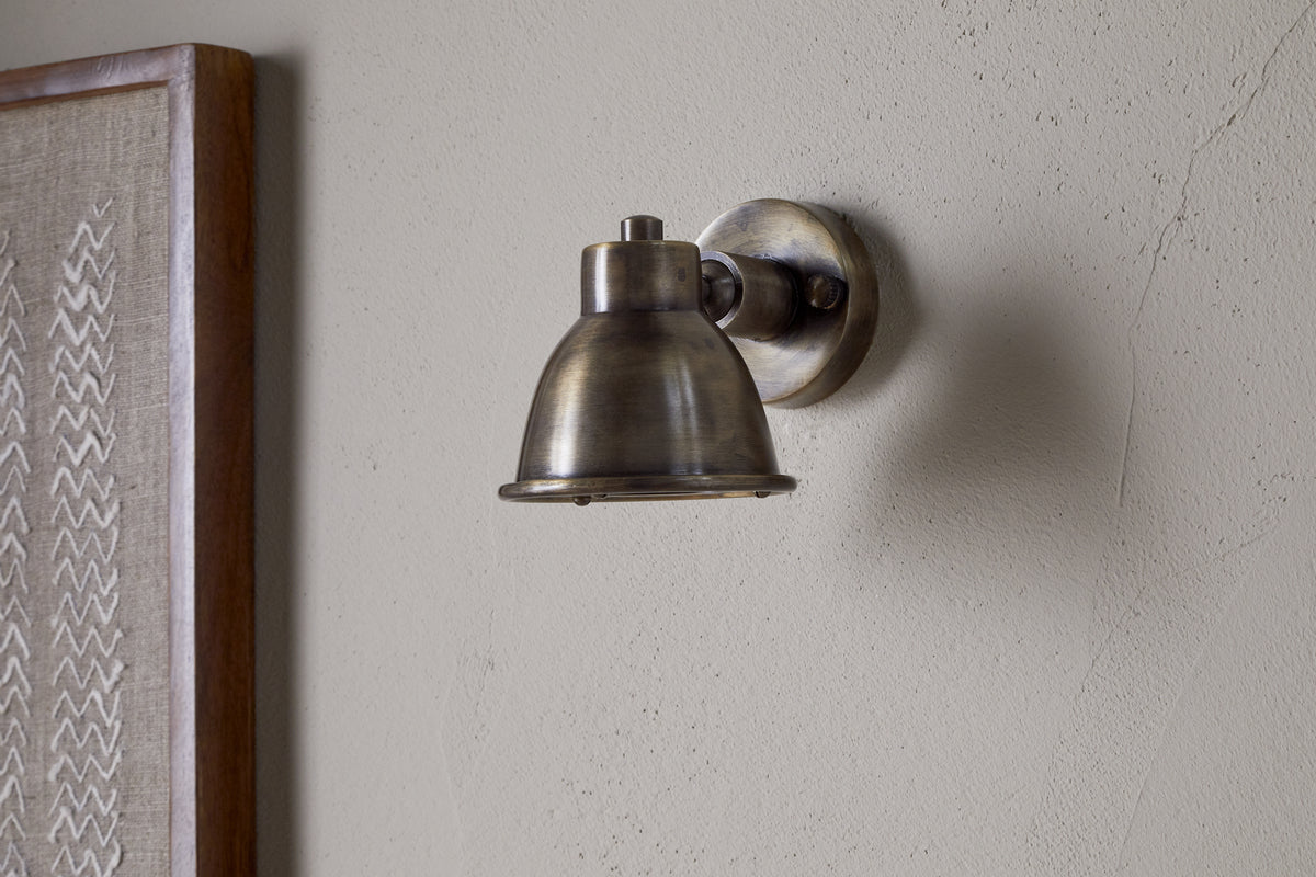 Projecteur Kasai en laiton - Laiton antique