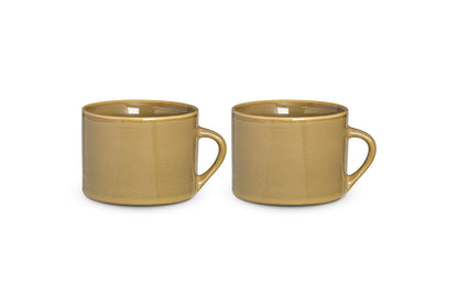 Tasses Kalini - Vert - Grandes (Lot de 2)