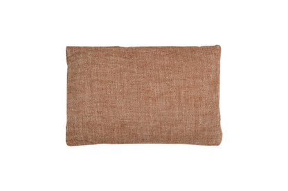 Housse de coussin en lin Kana - Rouille